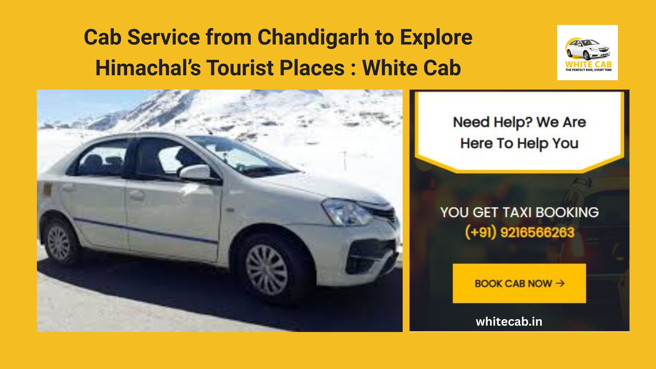 Cab Service from Chandigarh